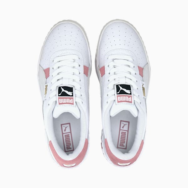 Tenis Cali Wedge Mix para Mujer, Puma White-Foxglove, extralarge