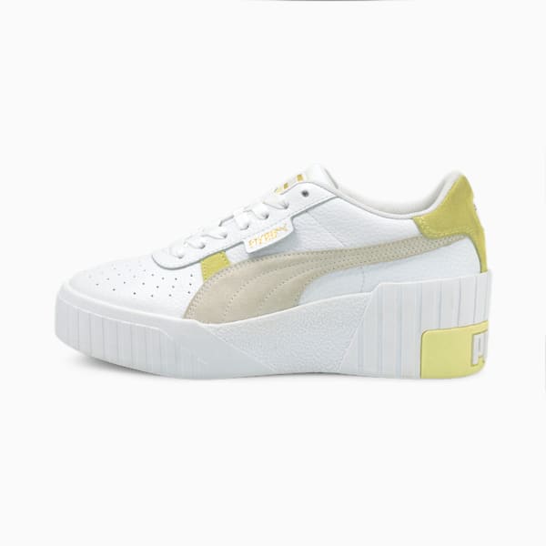 Puma cali white and yellow online