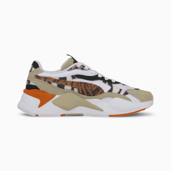 RS-X Cats Women's Trainers, Pale Khaki-Puma White, extralarge