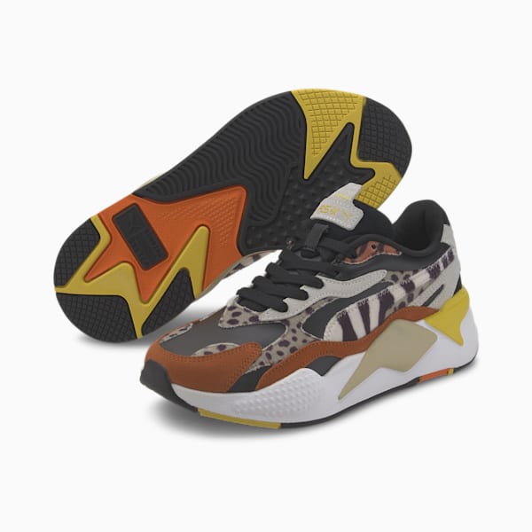 RS-X Cats Women's Trainers, Puma Black-Rust, extralarge