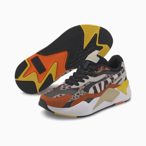 RS-X³ Wildcats Women's Sneakers, Puma Black-Rust, extralarge