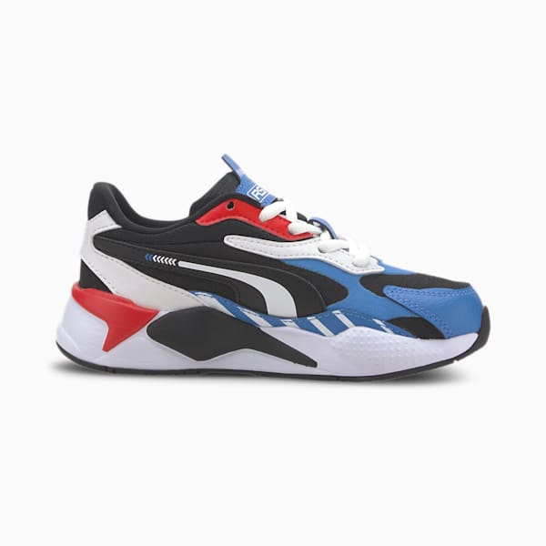 PUMA x SONIC RS-X³ Little Kids' Shoes, Palace Blue-High Risk Red, extralarge