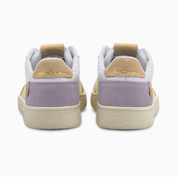 Ralph Sampson MC Trainers, Puma White-Pastel Yellow-Whisper White, extralarge