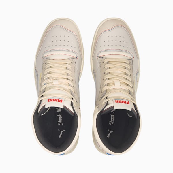 Ralph Sampson Mid Japanorama Sneakers, Whisper White-Puma Black-High Risk Red, extralarge