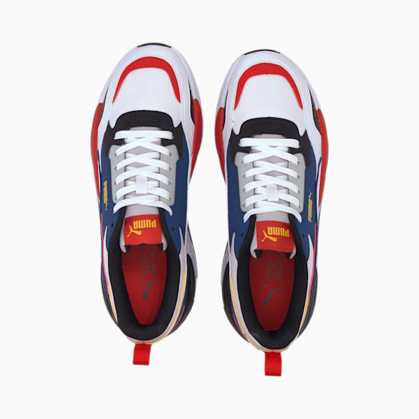 X-Ray 2 Square PACK IMEVA Shoes, Puma White-Limoges-Puma Black-Gray Violet-High Risk Red, extralarge-IND