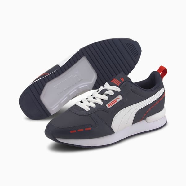 R78 Unisex Sneakers, Peacoat-Puma White, extralarge-IND