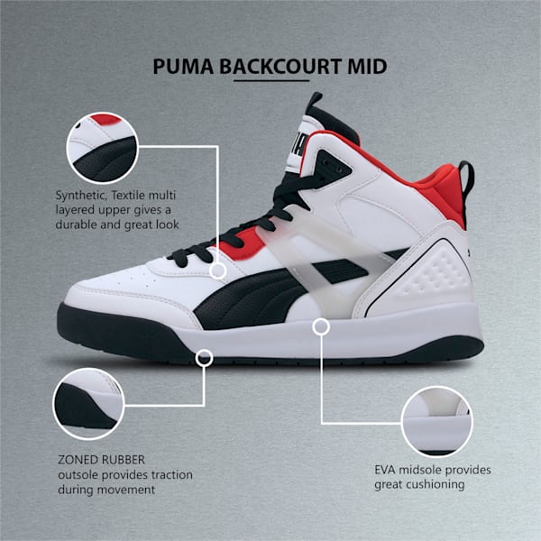 Puma mid ankle shop sneakers