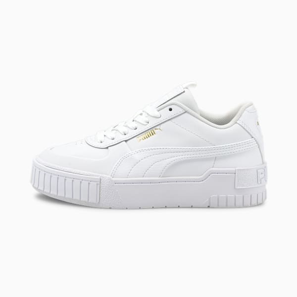 Cali Sport Sneakers Big Kids, Puma White-Puma White, extralarge