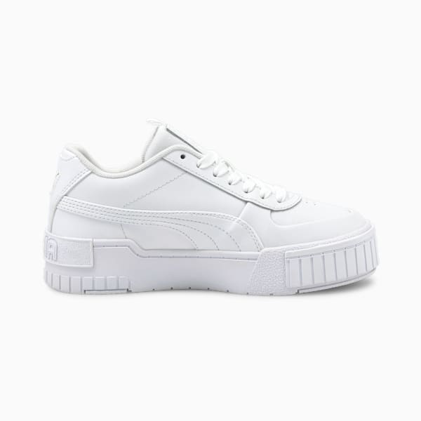 Cali Sport Sneakers Big Kids, Puma White-Puma White, extralarge