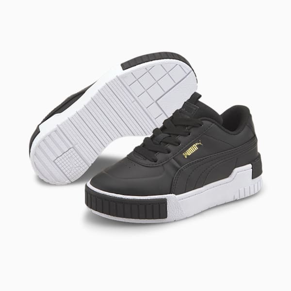 Cali Sport Little Kids' Shoes, Puma Black-Puma White, extralarge