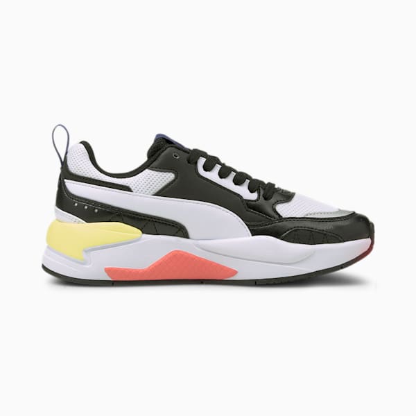 X-RAY 2 Square Sneakers Big Kids, Puma Black-Puma White-Yellow Pear-Elektro Blue, extralarge