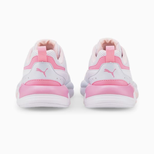 Tenis X-Ray 2 Square para Niños, Arctic Ice-Puma White-Chalk Pink-PRISM PINK, extralarge