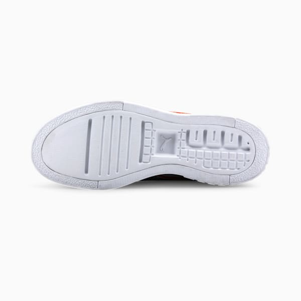 PUMA x MR DOODLE Cali Wedge Women's Sneakers, Puma White-Puma Black-Dragon Fire, extralarge