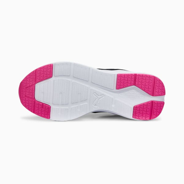 Wired Run Big Kids' Sneakers, Puma Black-Sunset Pink, extralarge