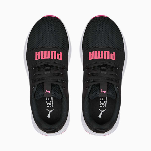 Zapatos deportivos para adolescentes Wired, Puma Black-Sunset Pink, extralarge