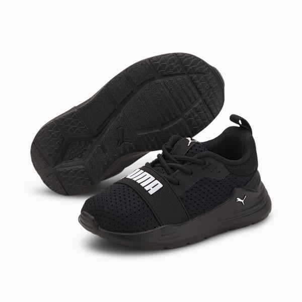 Wired Run Trainers Toddler, Puma Black-Puma White, extralarge