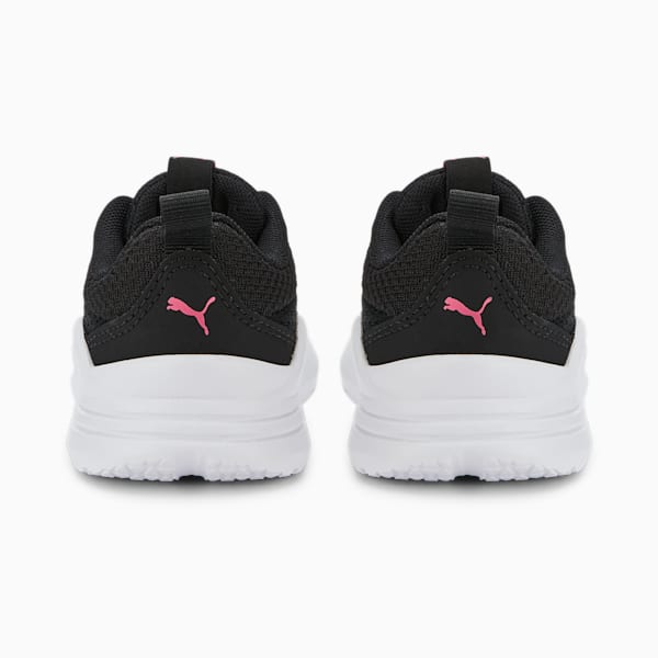 Zapatos deportivos Wired Run para bebés, Puma Black-Sunset Pink, extralarge