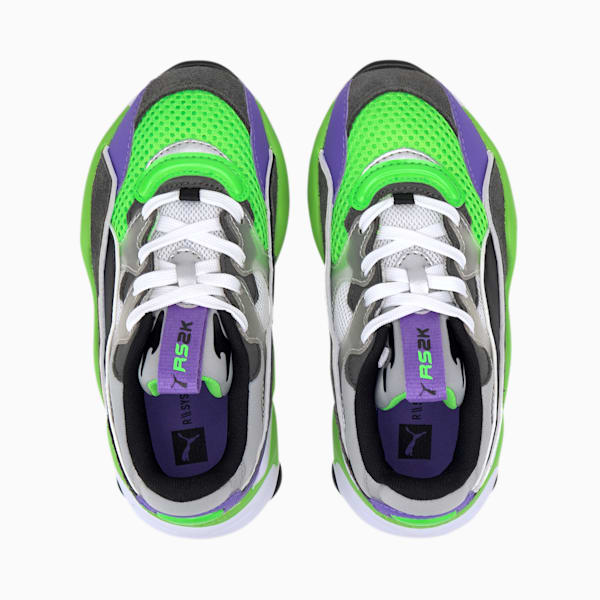 RS-2K Internet Exploring Little Kids' Shoes, Dark Shadow-Fluo Green, extralarge