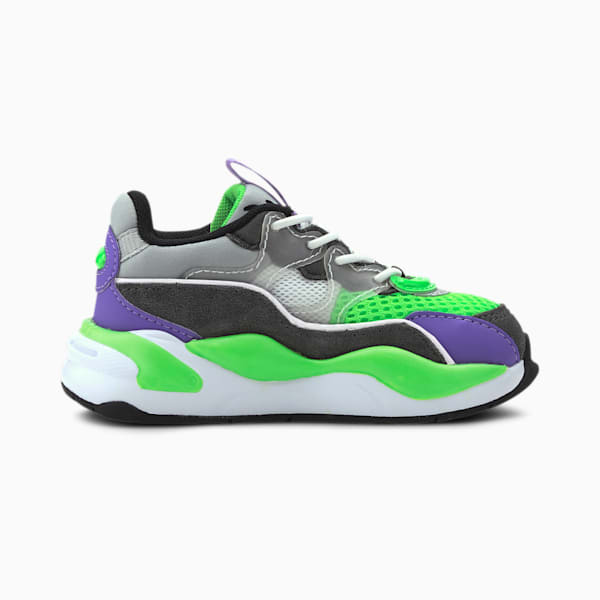 RS-2K Internet Exploring Toddler Shoes, Dark Shadow-Fluo Green, extralarge