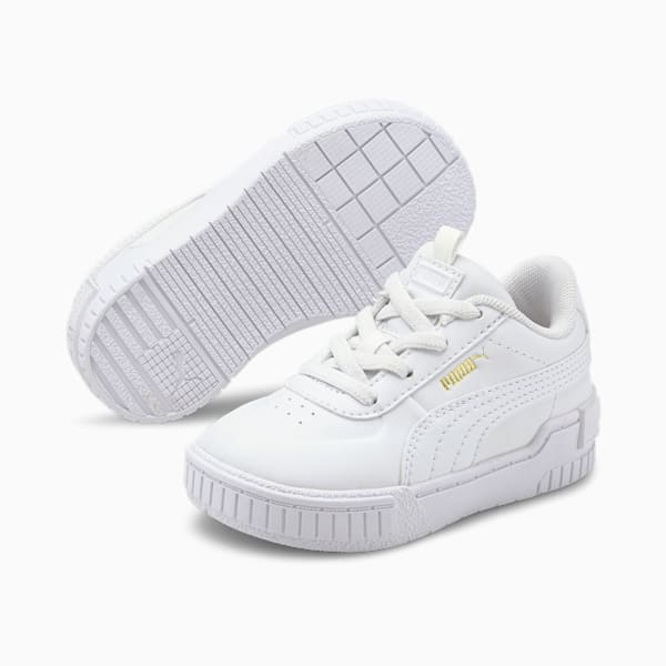 Tenis Cali Sport para bebés, Puma White-Puma White, extralarge