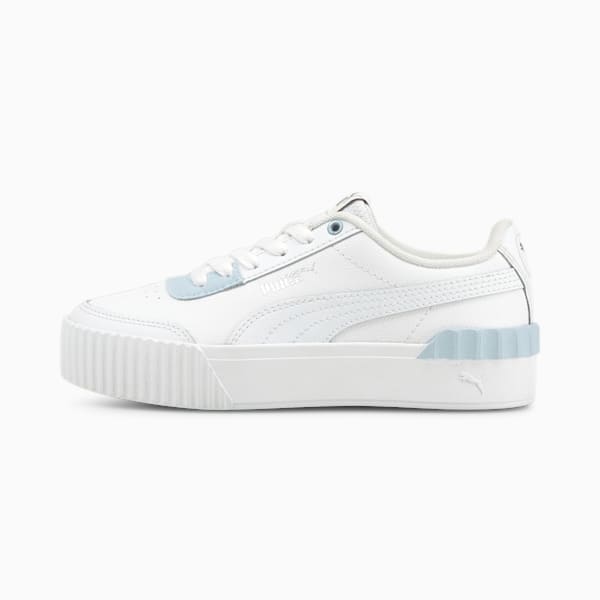 Carina Lift Sneakers Big Kids, Puma White-Blue Fog, extralarge