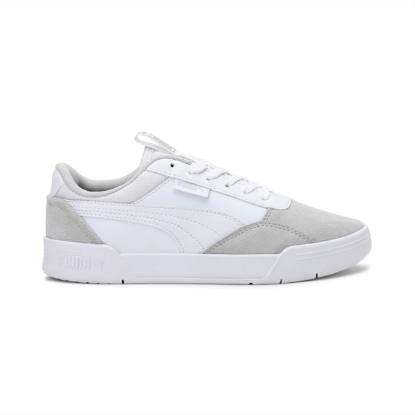 C-Skate Youth Shoes, Puma White-Puma White-Gray Violet, extralarge-IND