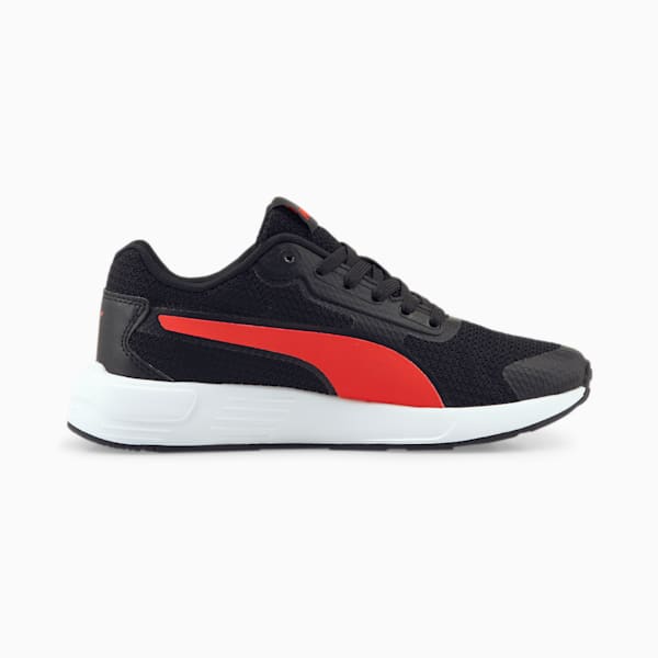 PUMA Taper Kid's Shoes, Puma Black-Grenadine-Puma White, extralarge-IND