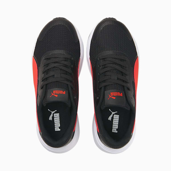 PUMA Taper Kid's Shoes, Puma Black-Grenadine-Puma White, extralarge-IND