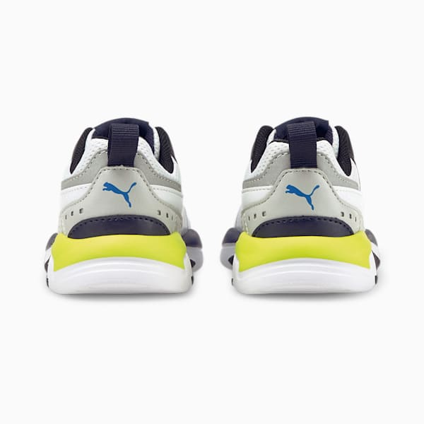 X-RAY 2 Square Toddler Shoes, Puma White-Puma Black-Nebulas Blue-Puma Silver, extralarge