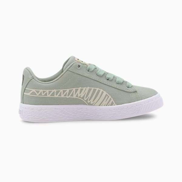 Puma basket canvas deals