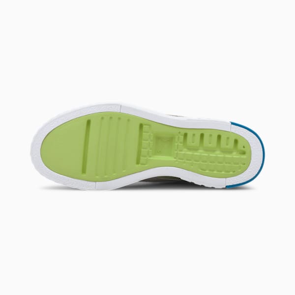 Cali Wedge Sunset Boulevard Women's Sneakers, Marshmallow-Puma White-Sharp Green, extralarge
