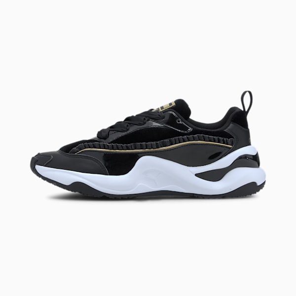 PUMA x CHARLOTTE OLYMPIA Rise NU Women's Sneakers, Puma Black, extralarge