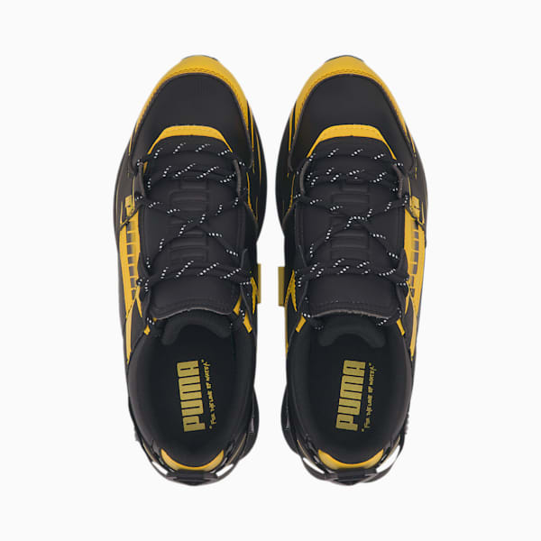 PUMA x CENTRAL SAINT MARTINS Mile Rider Women's Sneakers, Puma Black-Super Lemon, extralarge