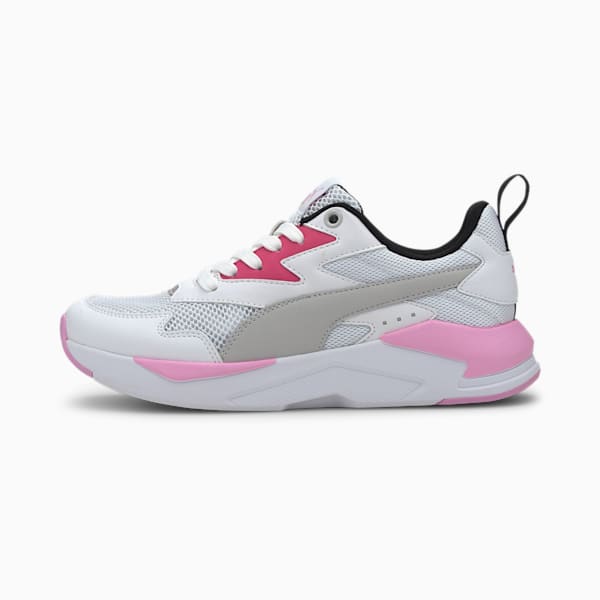 X-Ray Lite SoftFoam+ Kid's Shoes, Puma White-Gray Violet-Glowing Pink-Puma Black-Puma Silver, extralarge-IND