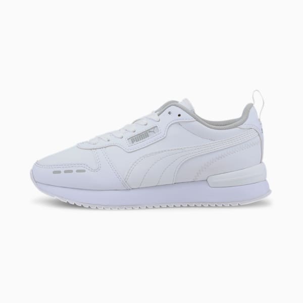 PUMA R78 SL Sneakers Big Kids, Puma White-Puma White-Gray Violet, extralarge