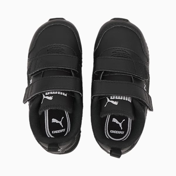 PUMA R78 Toddler Shoes, Puma Black-Puma Black-Gray Violet, extralarge