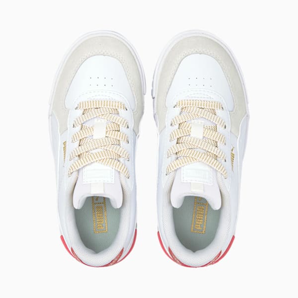 Tenis Niños Cali Sport Fireworks, Puma White-Sun Kissed Coral, extralarge