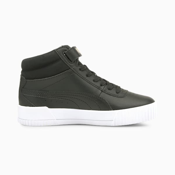Carina Mid Youth Trainers, Puma Black-Puma Black-Puma Team Gold, extralarge-GBR