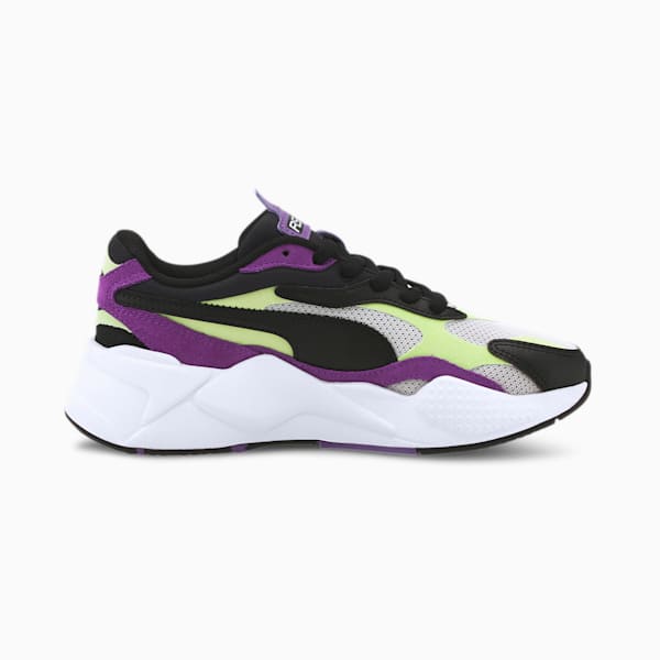 RS-X³ Bright Sneakers JR, Sharp Green-Ultra Violet-Puma Black, extralarge