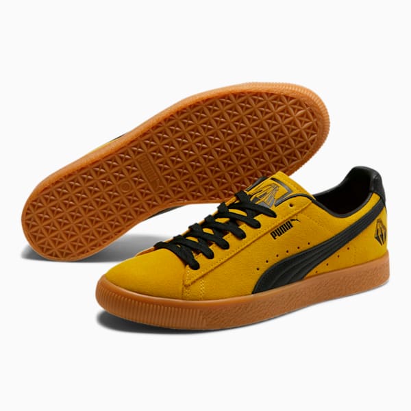 PUMA x DREAMVILLE ROTD3 Clyde OG Sneakers, Super Lemon-Puma Black, extralarge