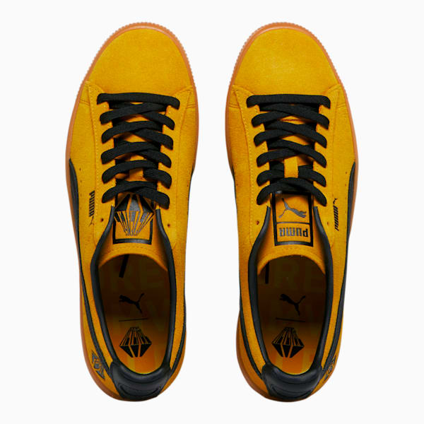 PUMA x DREAMVILLE ROTD3 Clyde OG Sneakers, Super Lemon-Puma Black, extralarge