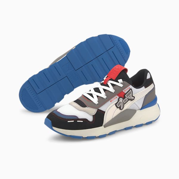 RS 2.0 Japanorama Unisex Sneakers, Puma Black-Whisper White, extralarge-IND