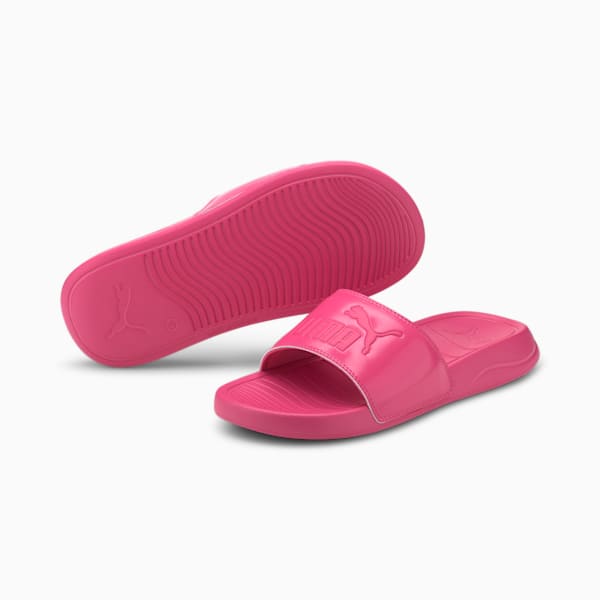 Popcat 20 Women's Slides, Glowing Pink-Glowing Pink, extralarge