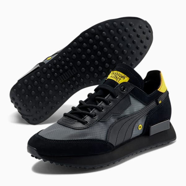 PUMA x CHINATOWN MARKET Future Rider B Sneakers, Puma Black-Puma Black, extralarge