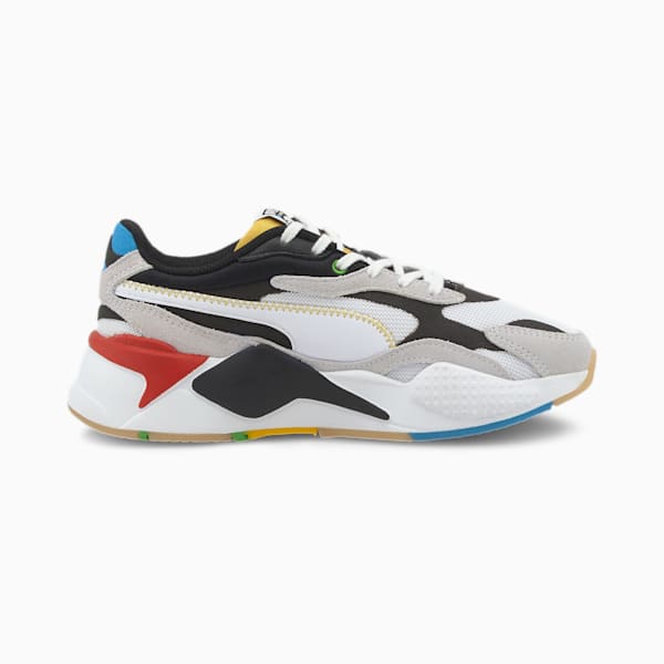 RS-X³ WH Kids' Sneakers JR, Puma White-Puma Black, extralarge