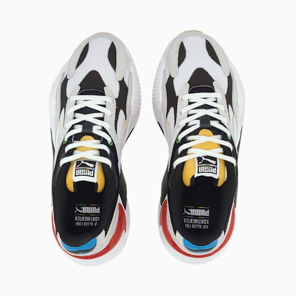RS-X³ WH Kids' Sneakers JR, Puma White-Puma Black, extralarge