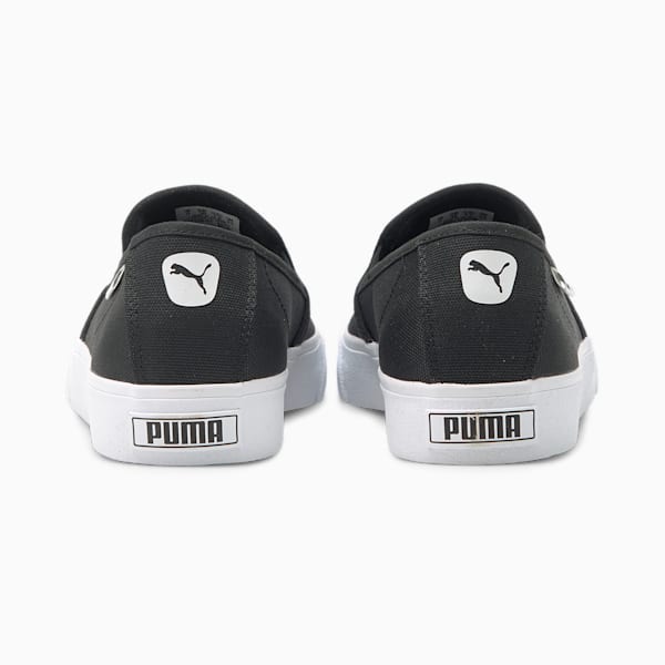 Bari Women's Slip-On Shoes, Puma Black-Puma White, extralarge