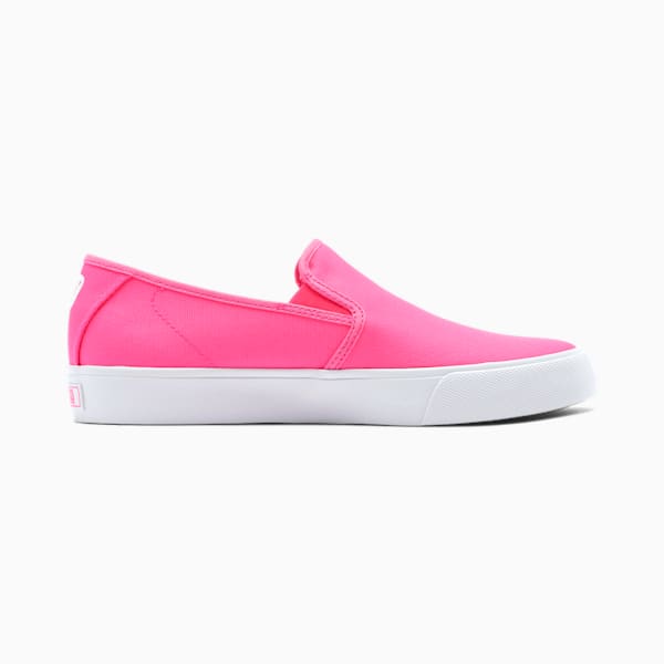 Bari Women's Slip-On Shoes, Fluo Pink-Puma White, extralarge