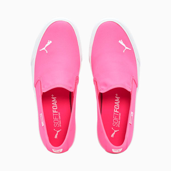 Bari Women's Slip-On Shoes, Fluo Pink-Puma White, extralarge