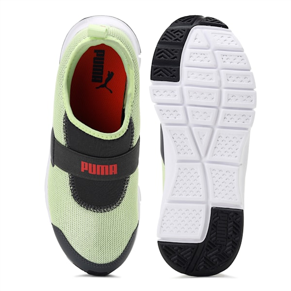 Flex Youth Sneakers, Sharp Green-Dark Shadow-Paprika, extralarge-IND